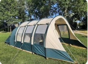 Hypercamp Fashion Gold Impression 4p tent 3x gebruikt, Caravans en Kamperen, Tenten, Ophalen, Zo goed als nieuw, Tot en met 4