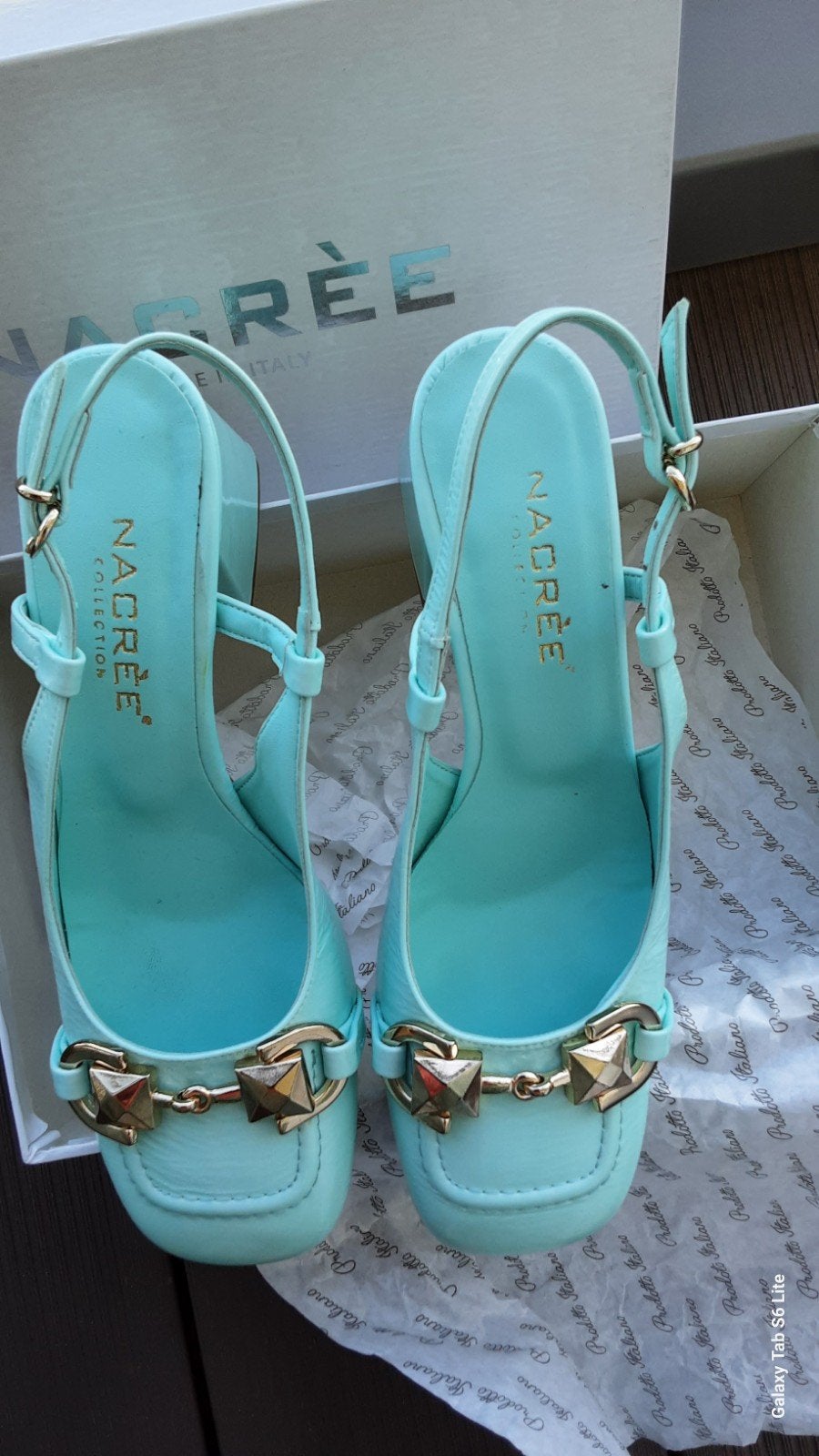 Nagree slingback pumps maat 38, Kleding | Dames, Pumps, Blauw, Gedragen, Nagree