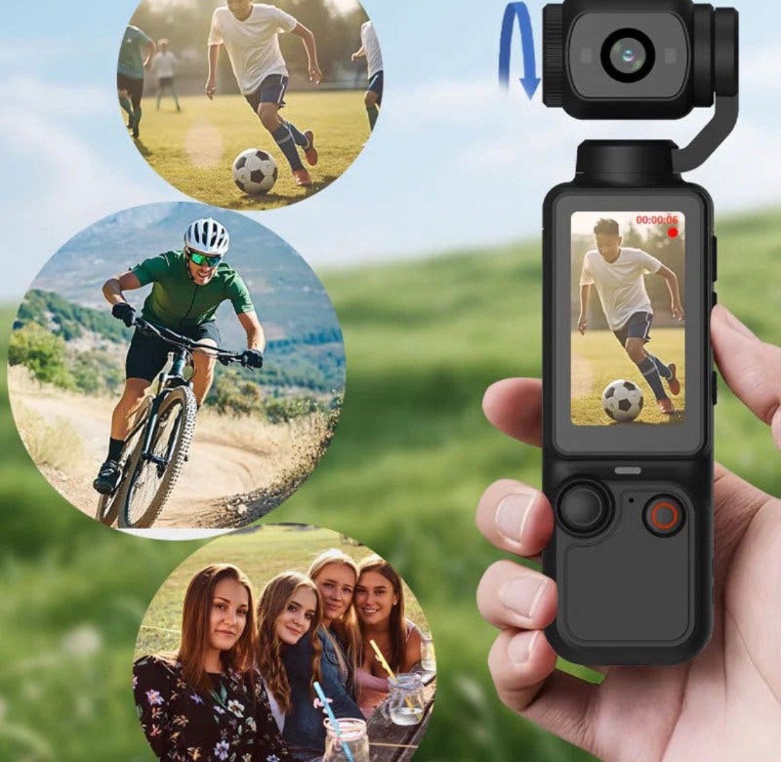 Compact camera met display, Ophalen, Handleiding, 169 megapixels, Ingebouwde flitser