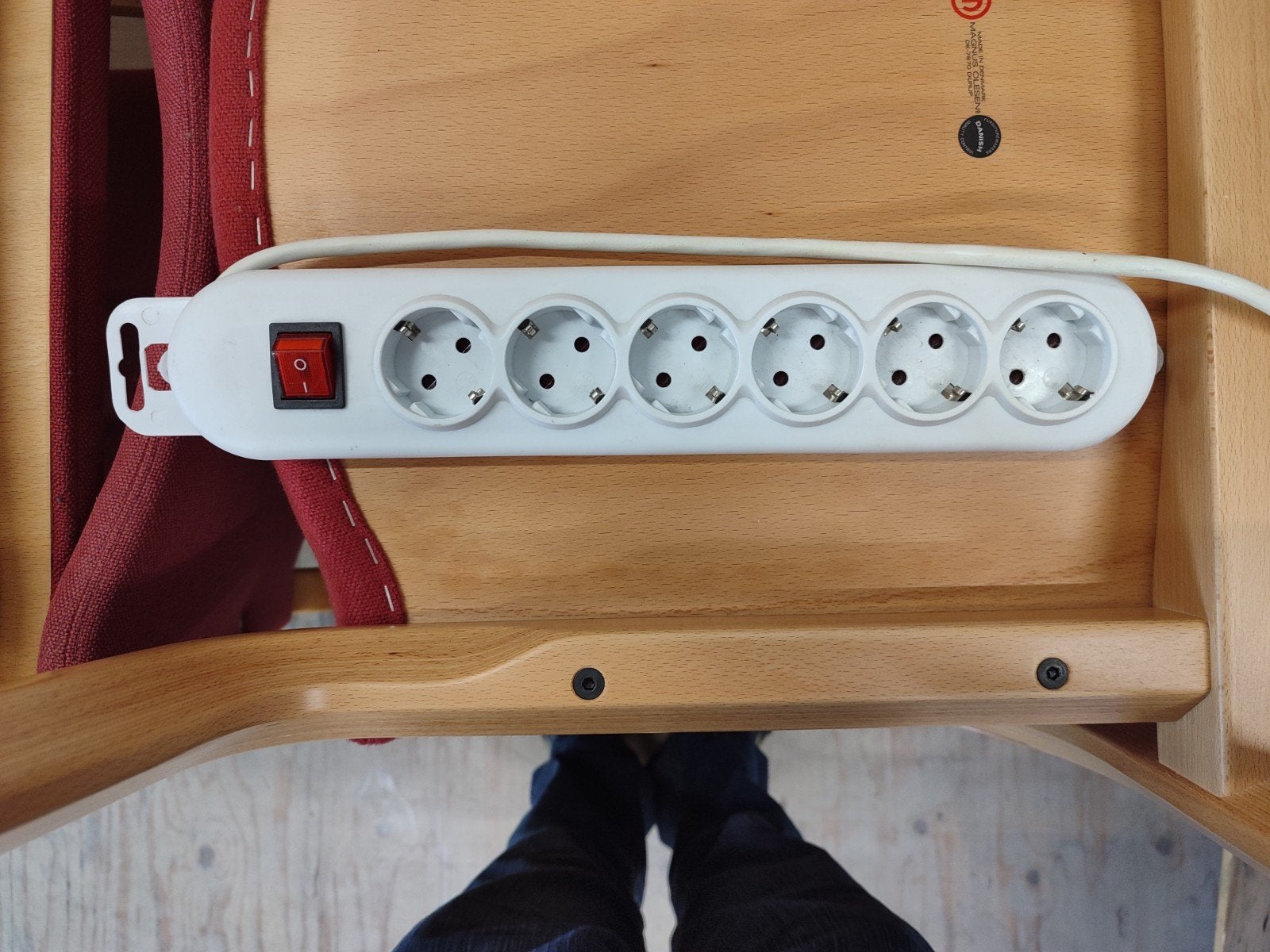 5 meter stekkerdoos 6 voudig met schakelaar, Verzenden, Overige typen