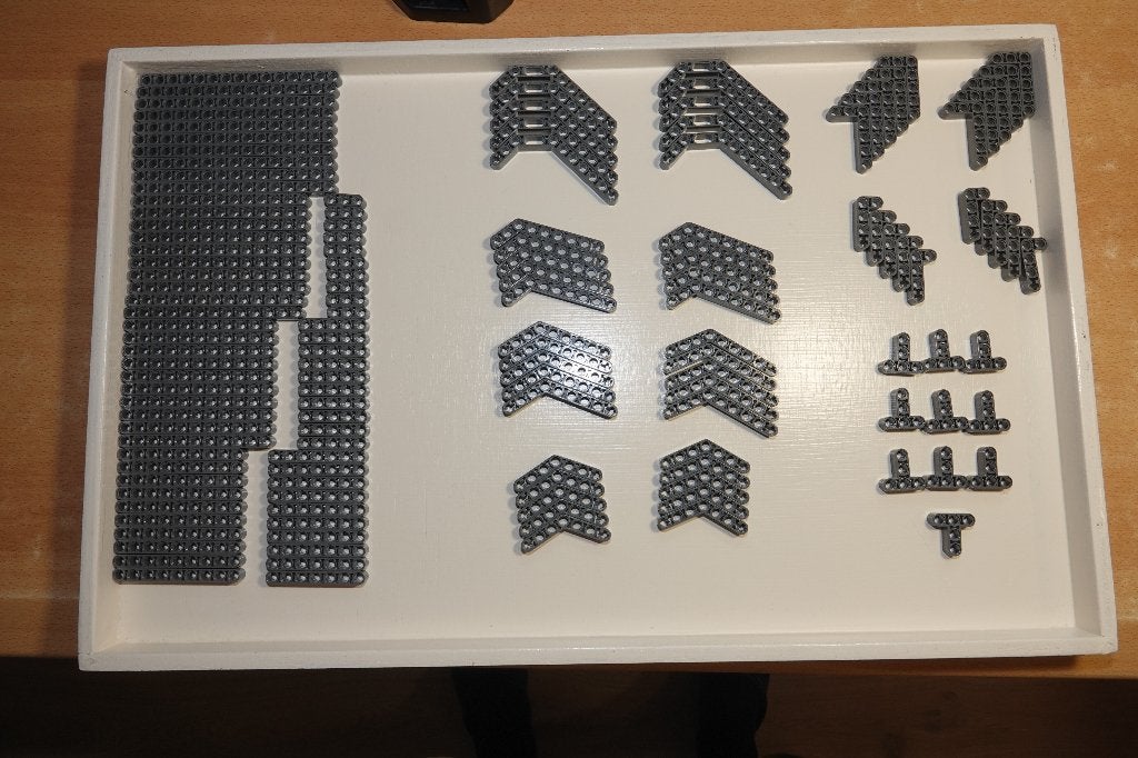 Lego Technic DBG donker grijs Liftarm alles 10x GRATIS DHL, Ophalen of Verzenden, Gebruikt, Losse stenen, Lego