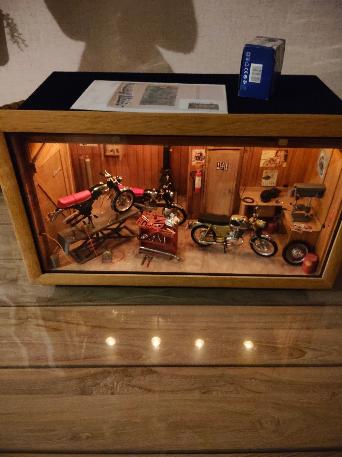 Zundapp diorama, Ophalen, Nieuw