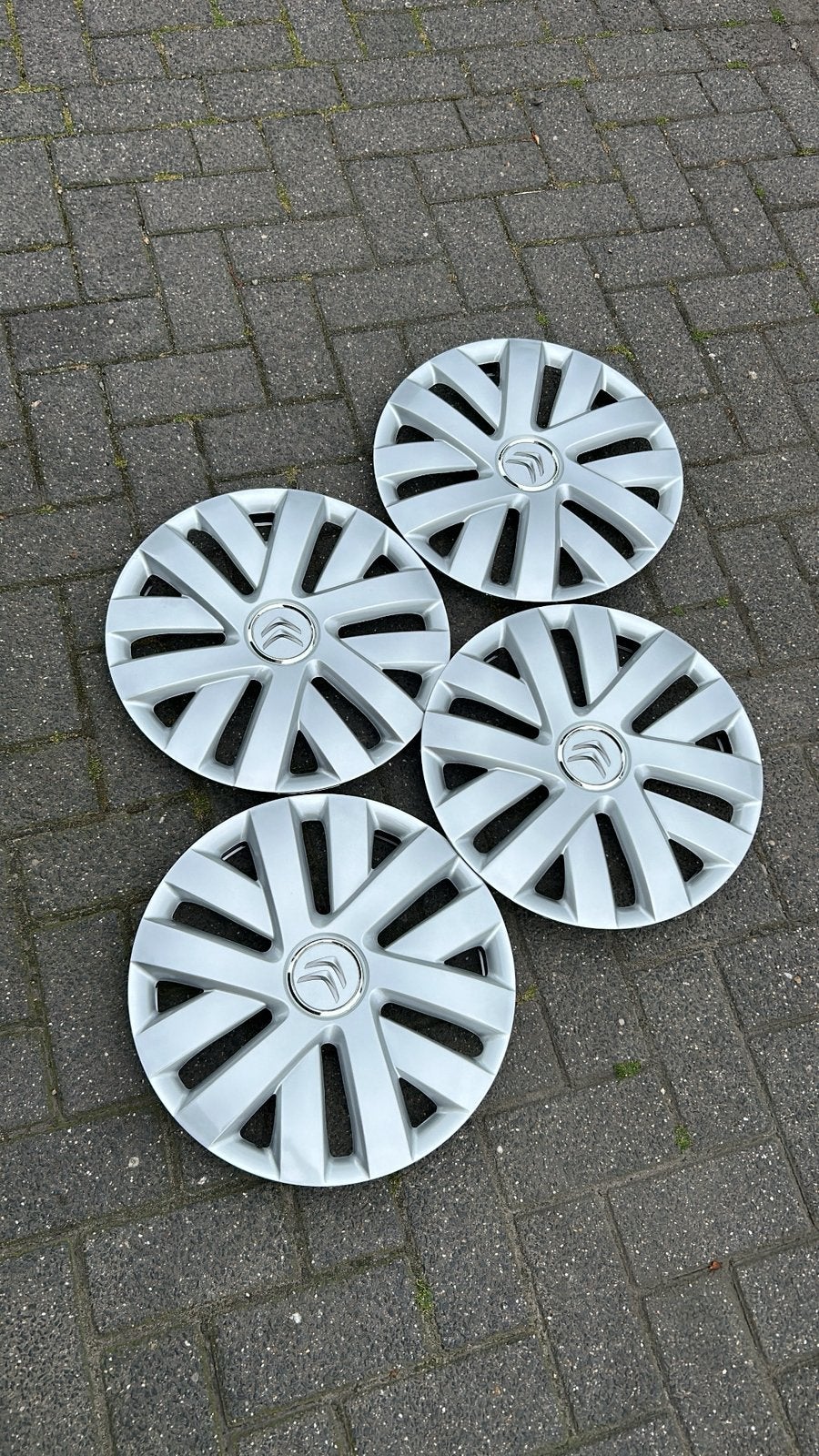 Set Citroën Wieldoppen 15 inch, Ophalen of Verzenden, Nieuw
