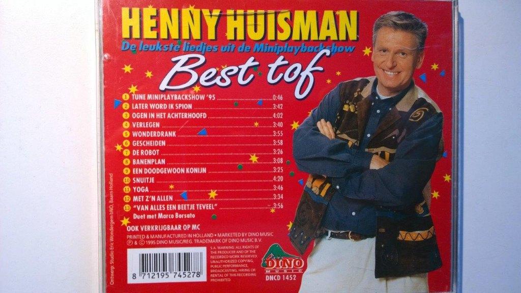 Henny Huisman - De Leukste Liedjes Uit De Miniplaybackshow, Ophalen of Verzenden, Zo goed als nieuw, Pop