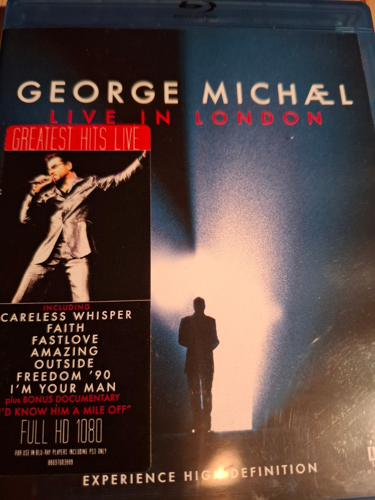 George Michael - Live in London Blu-ray (Greatest Hits Live), Cd's en Dvd's, Muziek en Concerten, Engels, Verzenden, Alle leeftijden