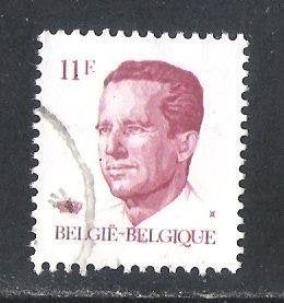 België; 2137 koning Boudewijn, Postzegels en Munten, Verzenden, Gestempeld