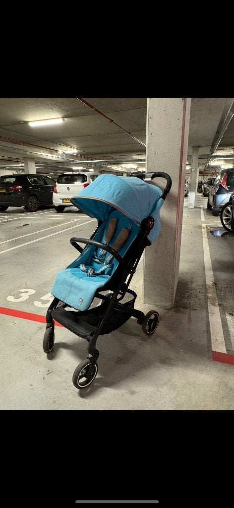 CYBEX Beezy foldable travel buggy, Ophalen, Zo goed als nieuw, Verstelbare rugleuning