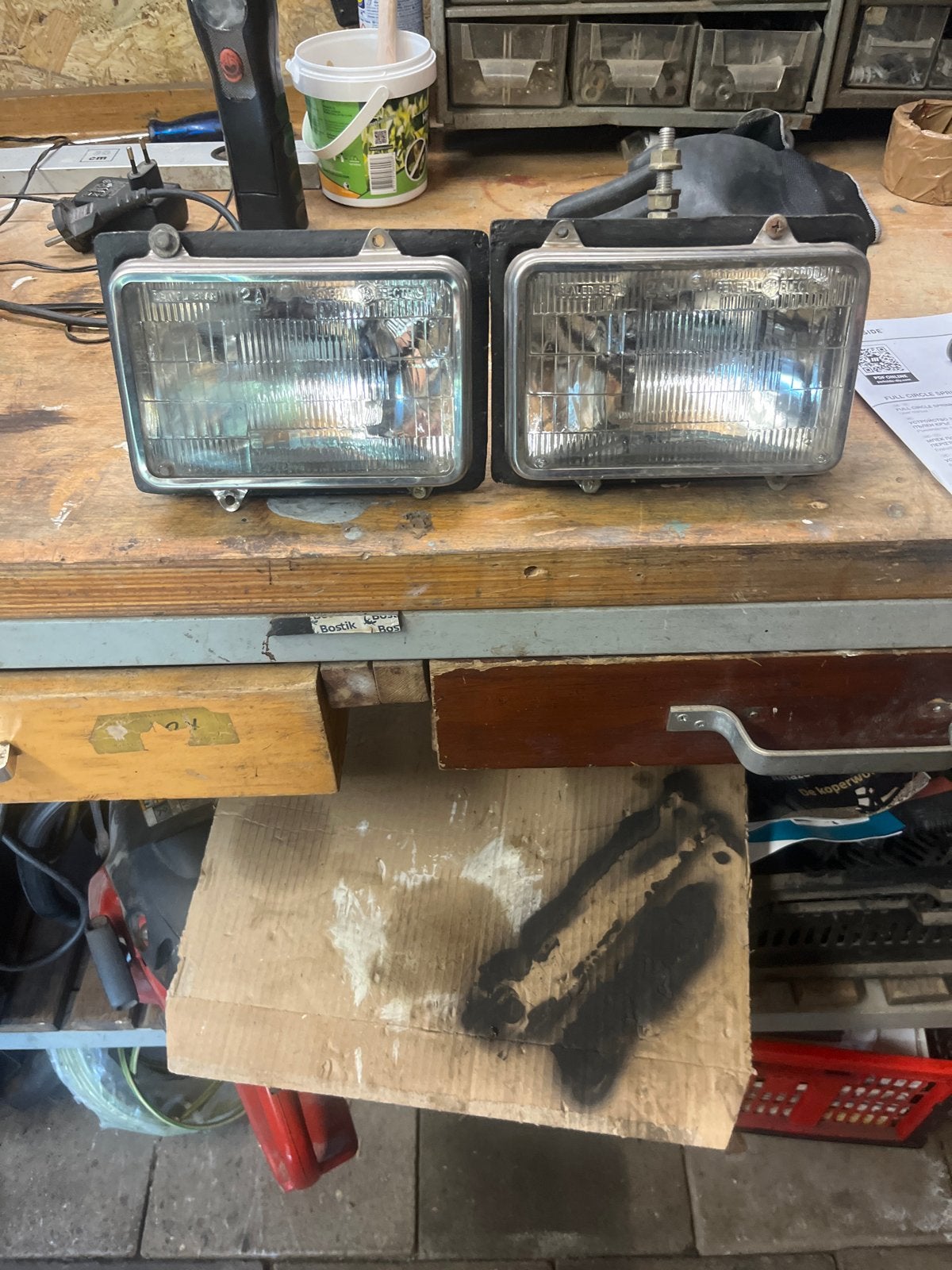 Verstralers Volvo 140/240 - Setje, Auto-onderdelen, Verlichting, Ophalen of Verzenden, Gebruikt, Volvo