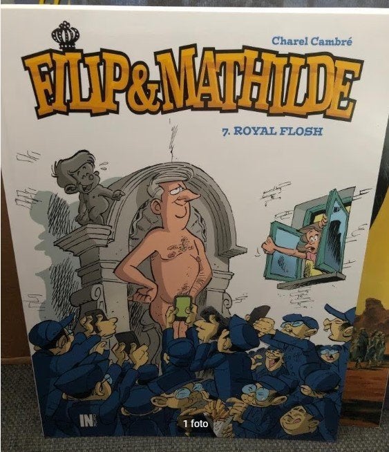 Royal flosh filip & mathilde z4/z3, Eén stripboek, Ophalen of Verzenden, Zo goed als nieuw