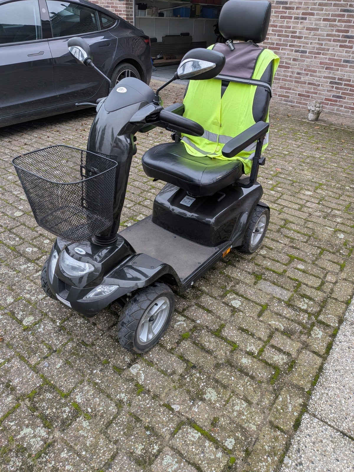 Drive ST5D Scootmobiel antraciet, Diversen, Ophalen, Gebruikt, Drive, 46 km of meer