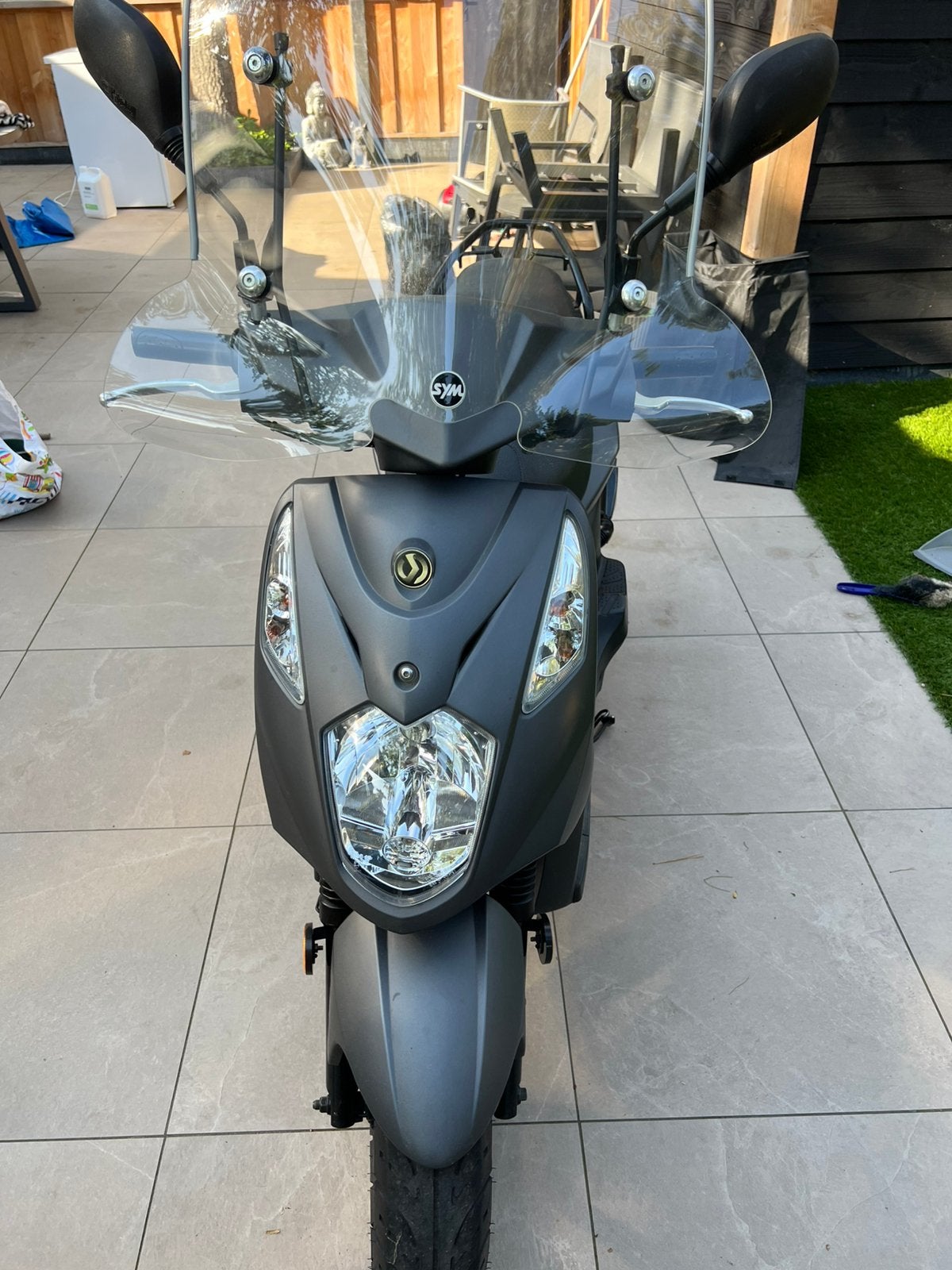 Sym Orbit Snor Scooter mat grijs, Fietsen en Brommers, Ophalen, Gebruikt, Benzine, Orbit
