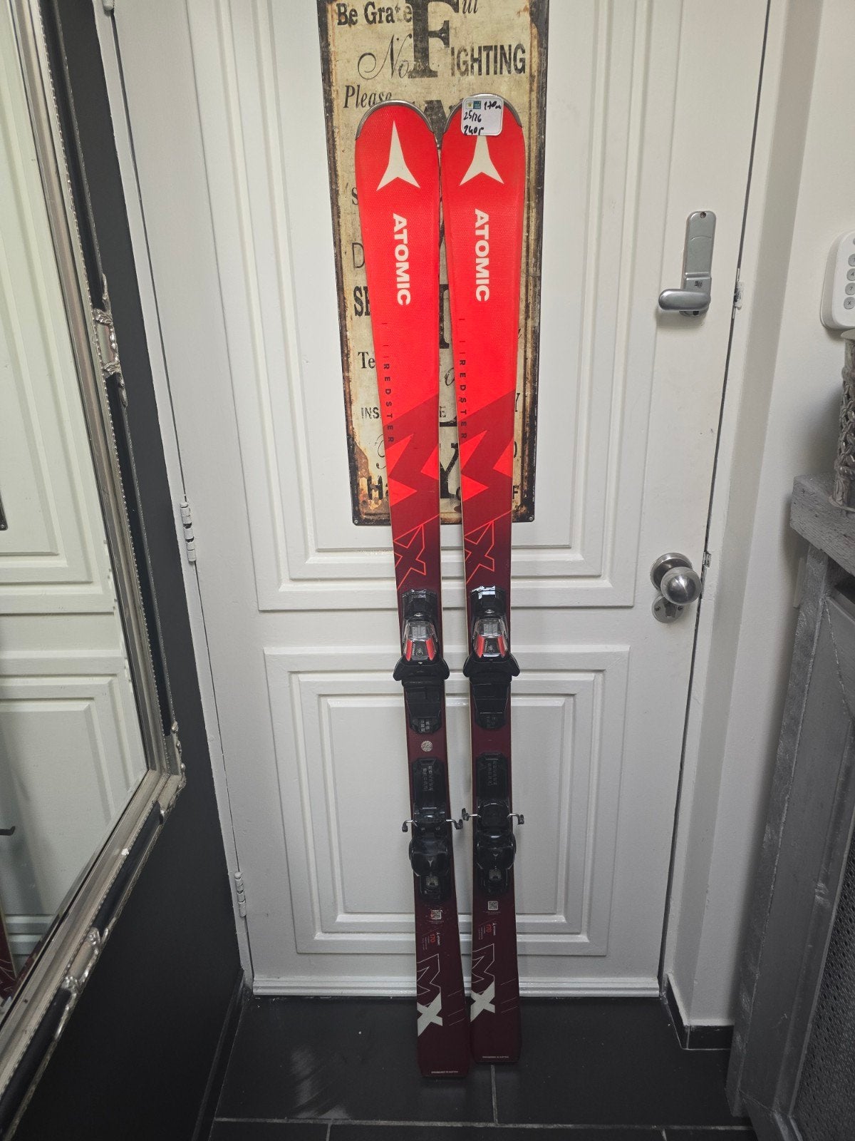 170cm 25/26 ATOMIC REDSTER MX TITANIUM WOODCORE NP650, 160 tot 180 cm, Gebruikt, Ophalen of Verzenden, Carve
