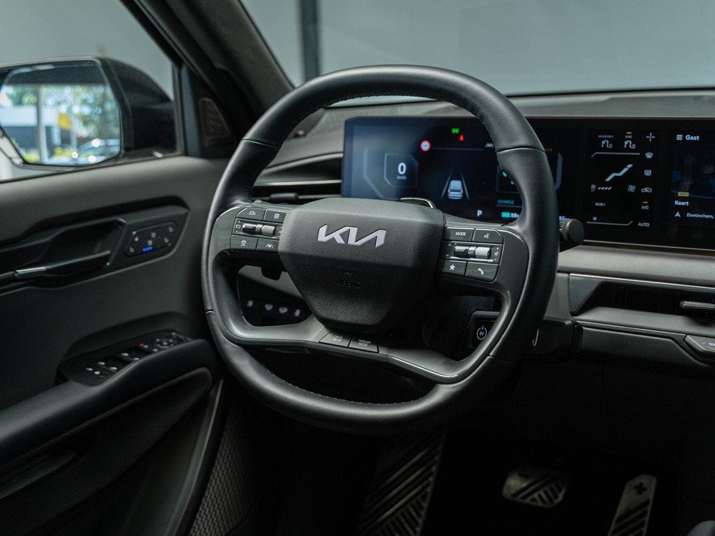 Kia EV9 Launch Edition GT-Line AWD 99.8 kWh Pano Head up 21', Auto's, Kia, Automaat, Zwart, Vierwielaandrijving, 505 km