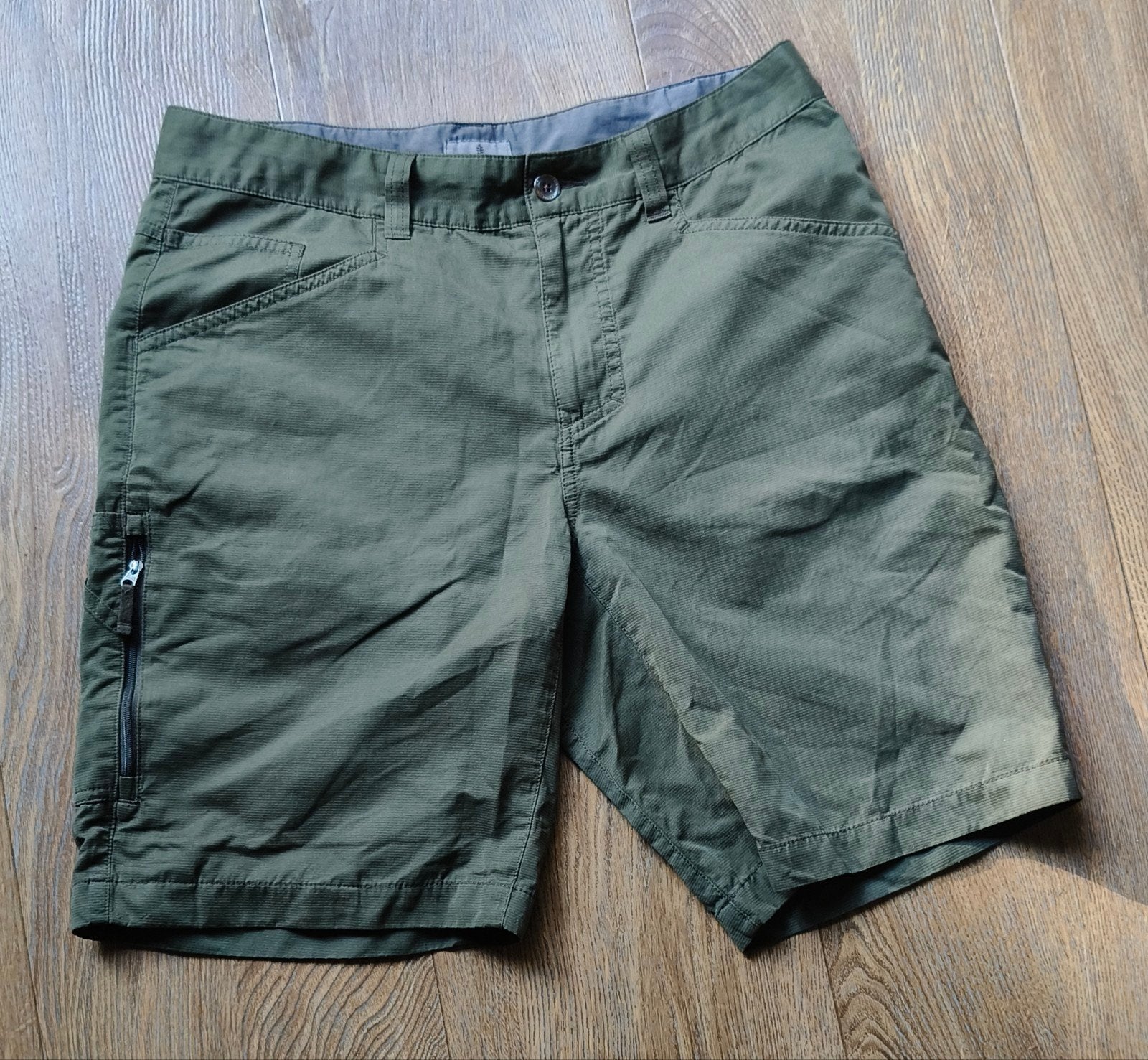 Royal Robbins Korte Broek - Maat 32/10 (M), Kleding | Heren, Broeken en Pantalons, Ophalen of Verzenden, Zo goed als nieuw, Groen