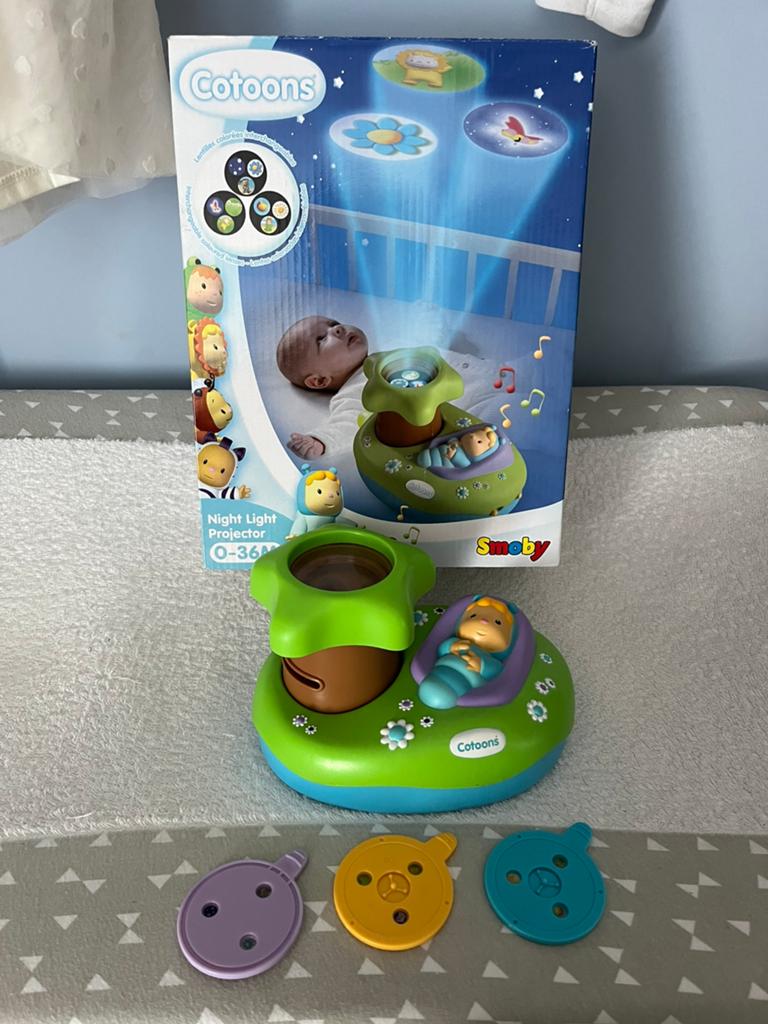Licht en muziek projector Smoby Cotoons, Kinderen en Baby's, Ophalen, Zo goed als nieuw, Overige typen