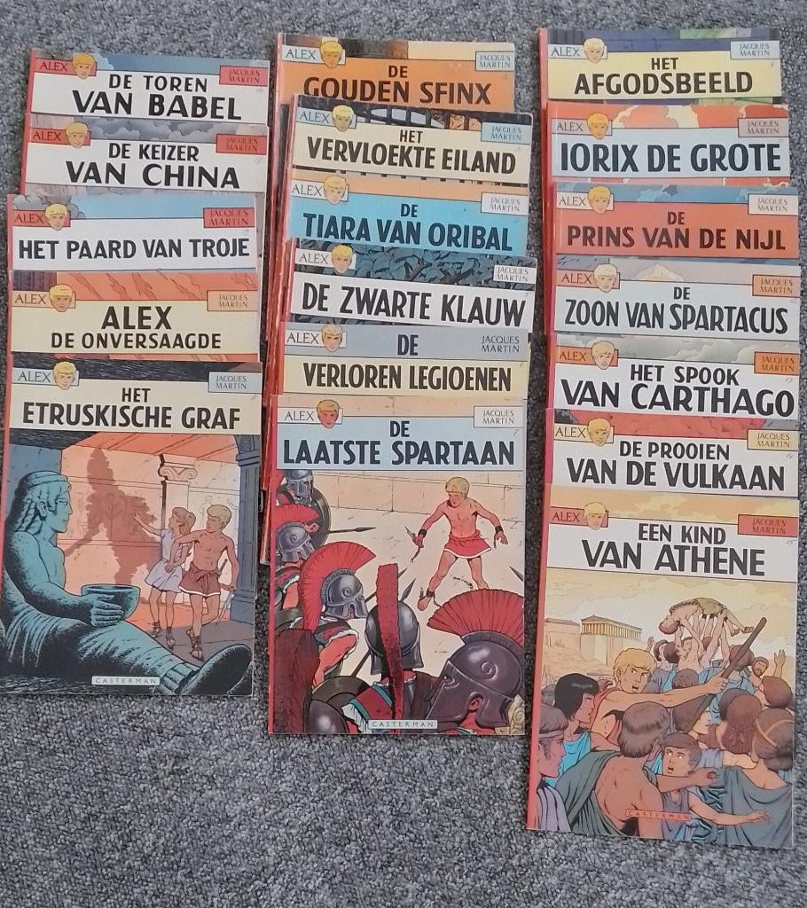 Alex (martin), Meerdere stripboeken, Ophalen of Verzenden, Zo goed als nieuw, Jaques Martin