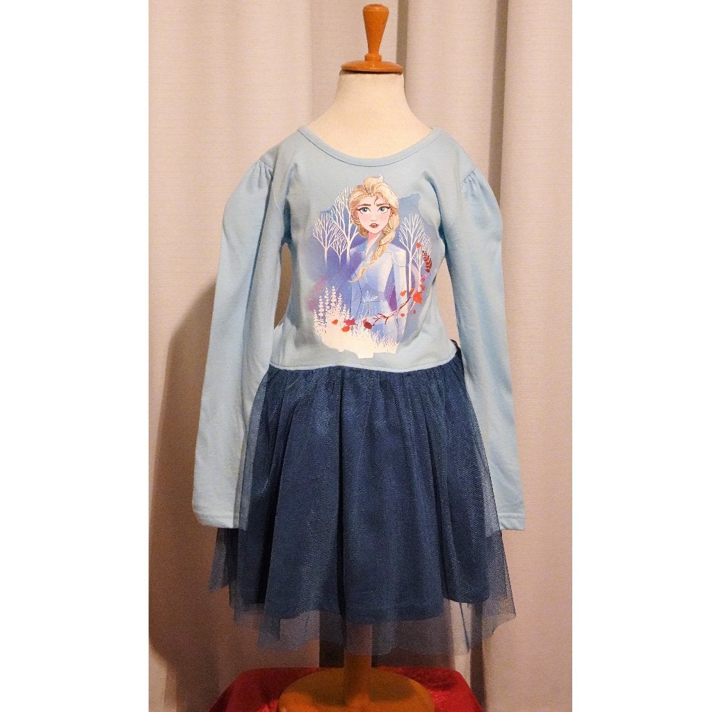 Nieuw ! Maat 110 -116 Frozen ll Elsa Sweaterjurk / Prinses, Ophalen of Verzenden, Nieuw, 110 t/m 116, Meisje