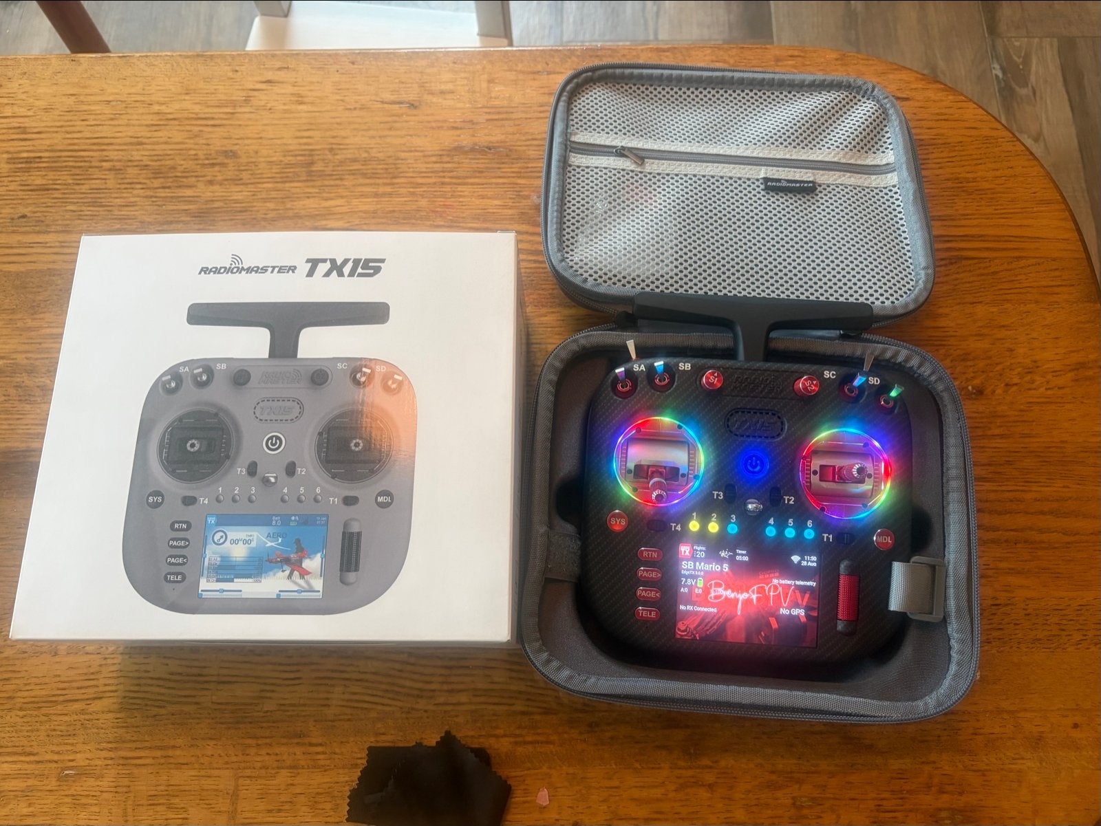 RadioMaster TX15 MAX RED AG02 Afstandsbediening, Ophalen, Zo goed als nieuw