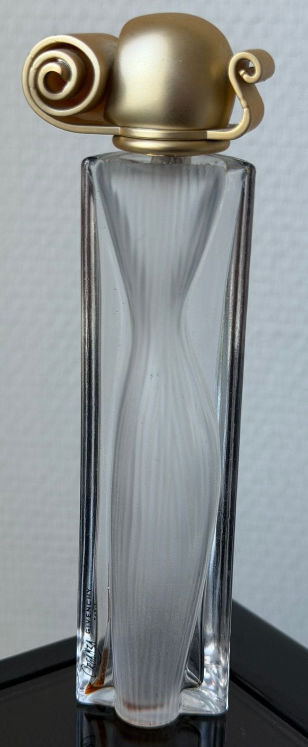 Givenchy Organza Paris eau de parfume 30 ml lege fles, Verzenden, Zo goed als nieuw, Parfumfles