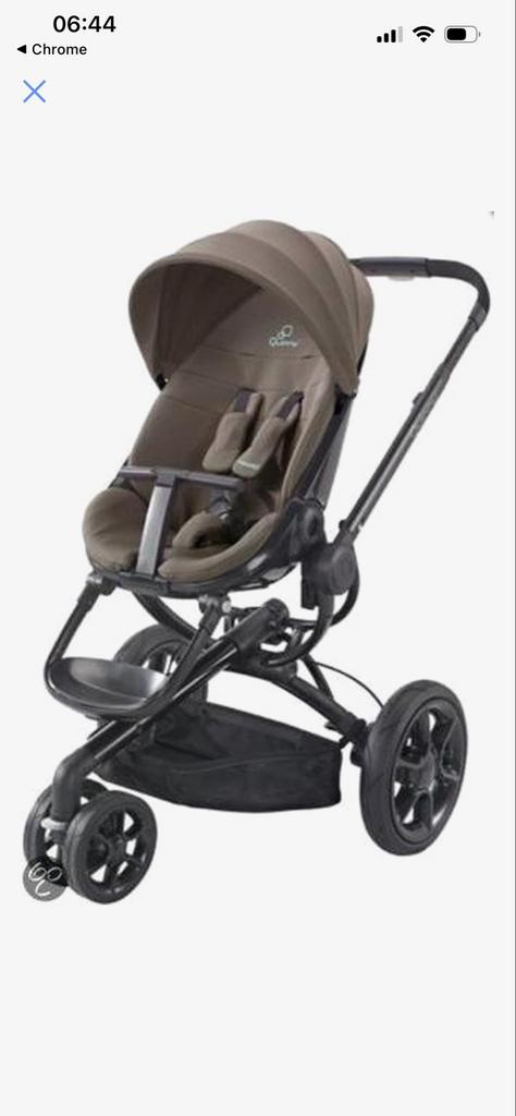 Quinny Moodd 3-in-1 Kinderwagen - Roze (Autostoel, Buggy), Gebruikt, Combiwagen, Met autostoeltje, Quinny