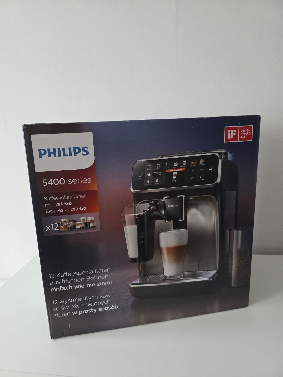 Philips 5400 series LatteGo volautomatische espressomachine, Witgoed en Apparatuur, Koffiezetapparaten, Ophalen, Espresso apparaat