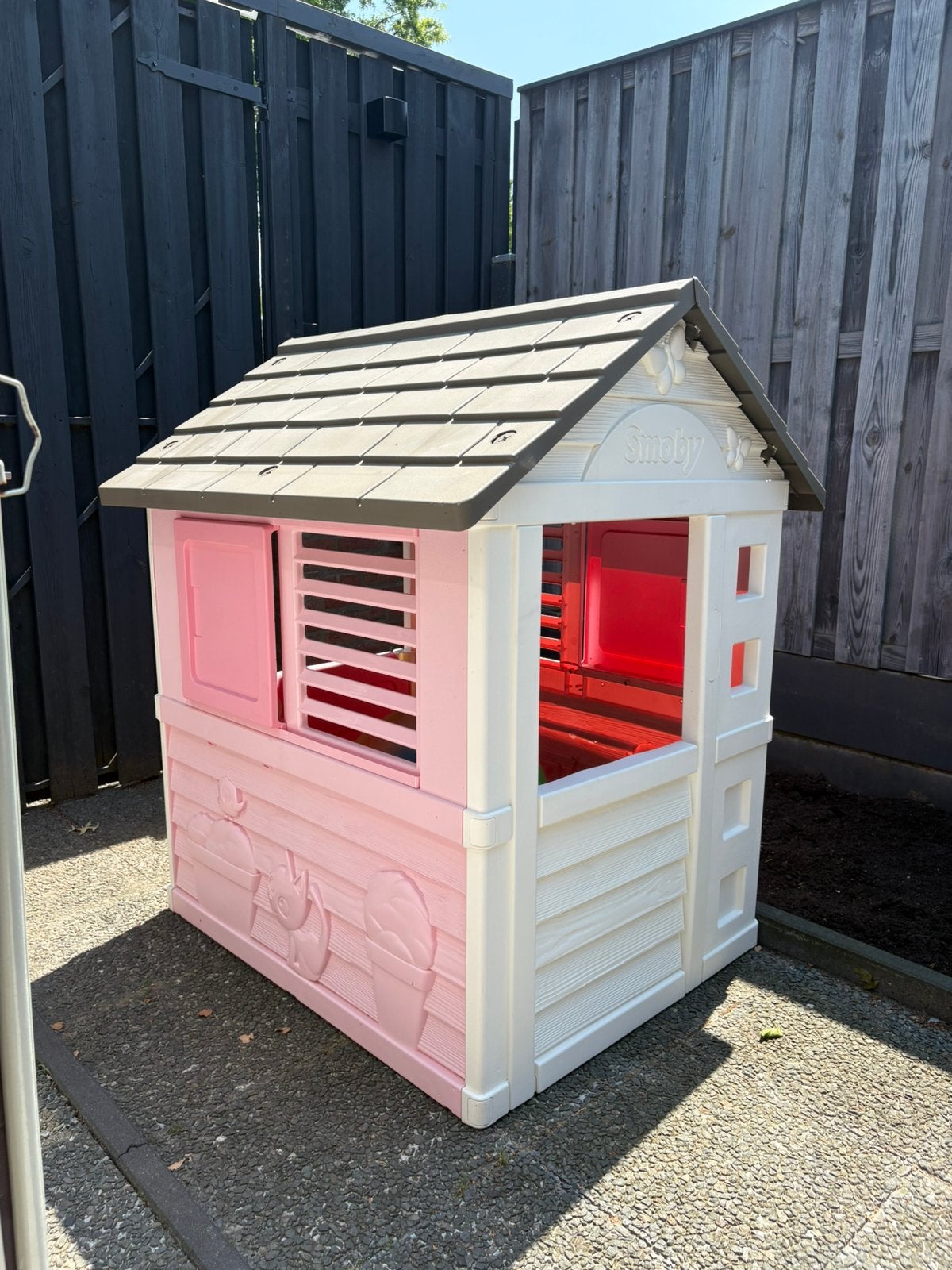 Smoby pretty house speelhuisje, Ophalen, Zo goed als nieuw, Kunststof