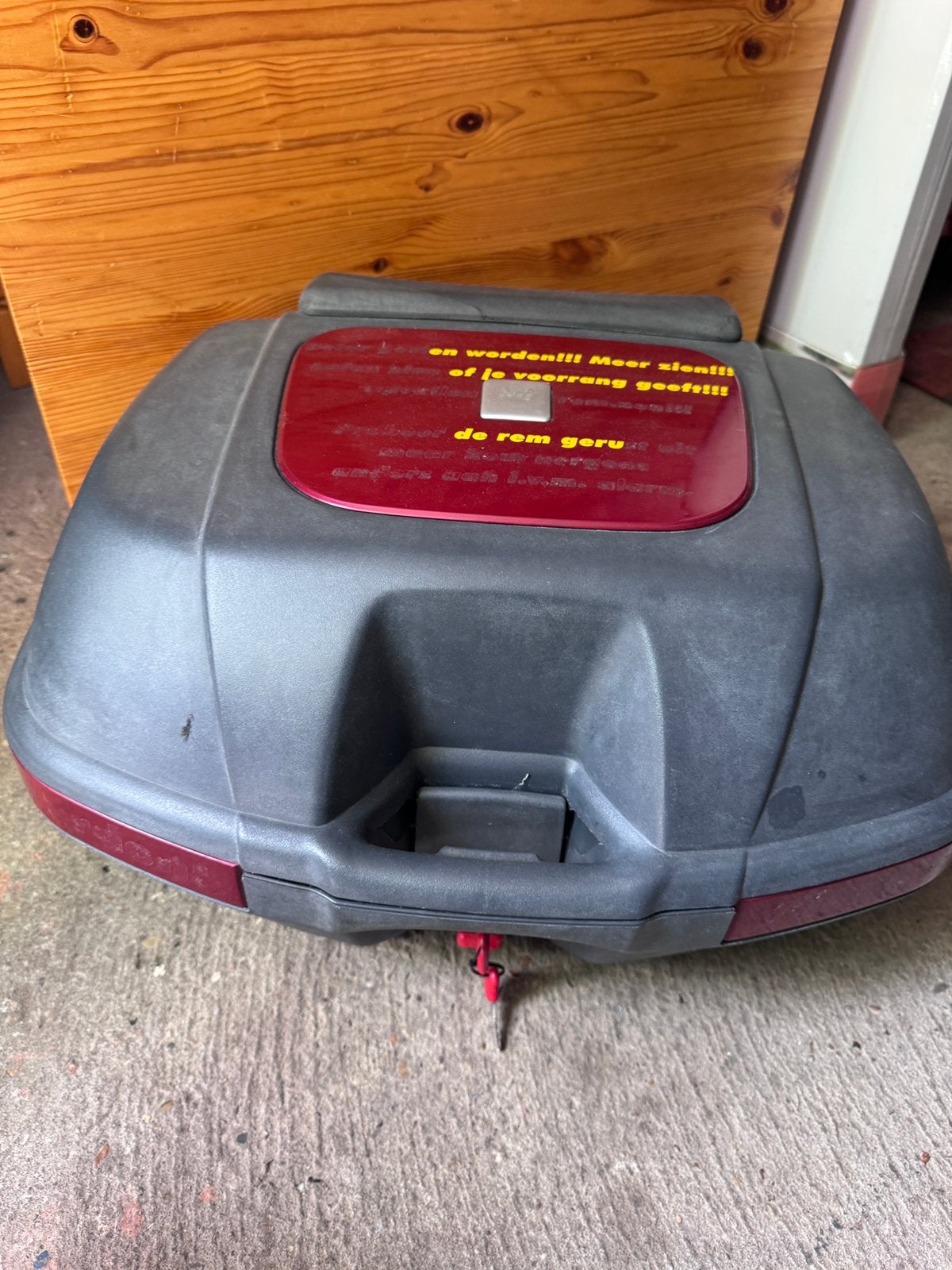 Givi Monokey topkoffer, Motoren, Accessoires | Koffers en Tassen, Ophalen of Verzenden, Zo goed als nieuw