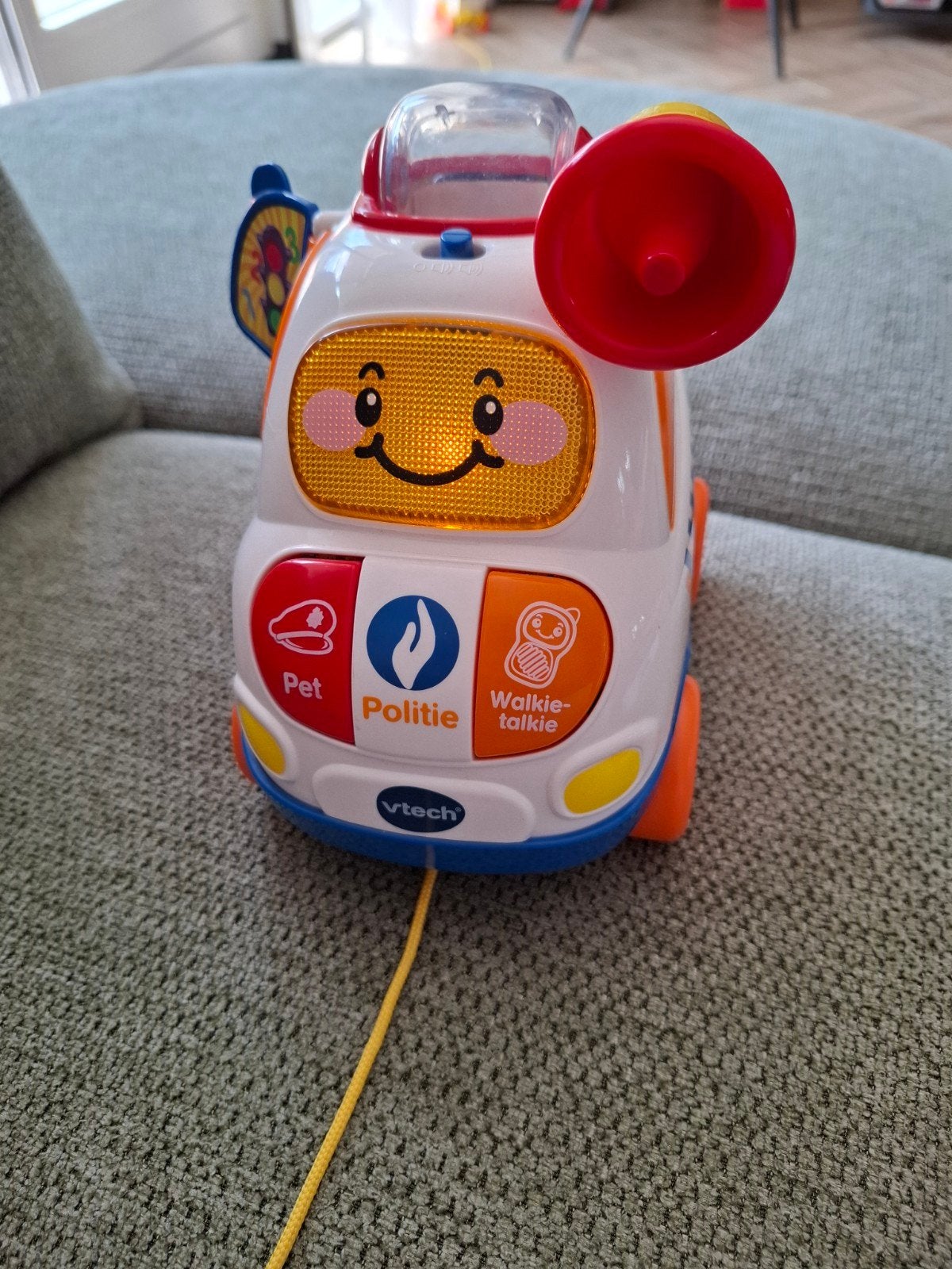VTech Toet Toet Politieauto - Zo goed als nieuw, Kinderen en Baby's, Speelgoed | Vtech, Ophalen of Verzenden, Zo goed als nieuw