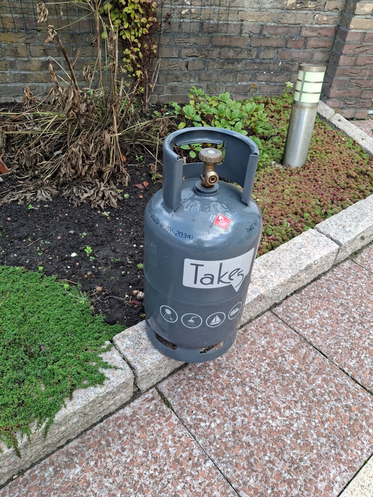 Gasfles 6.1 kg € 35, Caravans en Kamperen, Ophalen