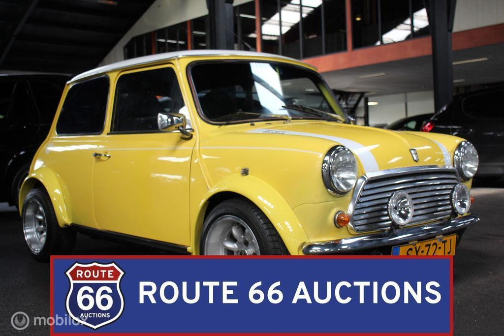 Mini 1000 Special | 1988 | Route 66 Auctions, Auto's, Oldtimers, Overige carrosserieën, Zwart, Bedrijf, Handgeschakeld