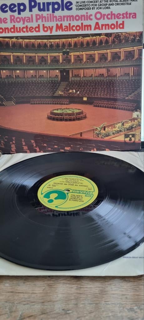 Deep Purple - Concerto for Group and Orchestra LP, Originele persing, Ophalen of Verzenden, Gebruikt, 12 inch