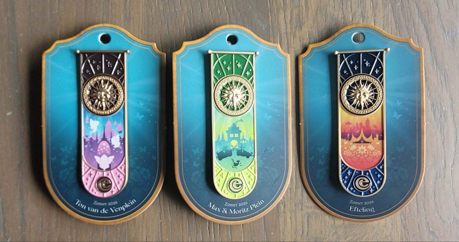 Efteling Zomerpin 3-4-5, Verzamelen, Ophalen of Verzenden, Nieuw, Button of Speldje
