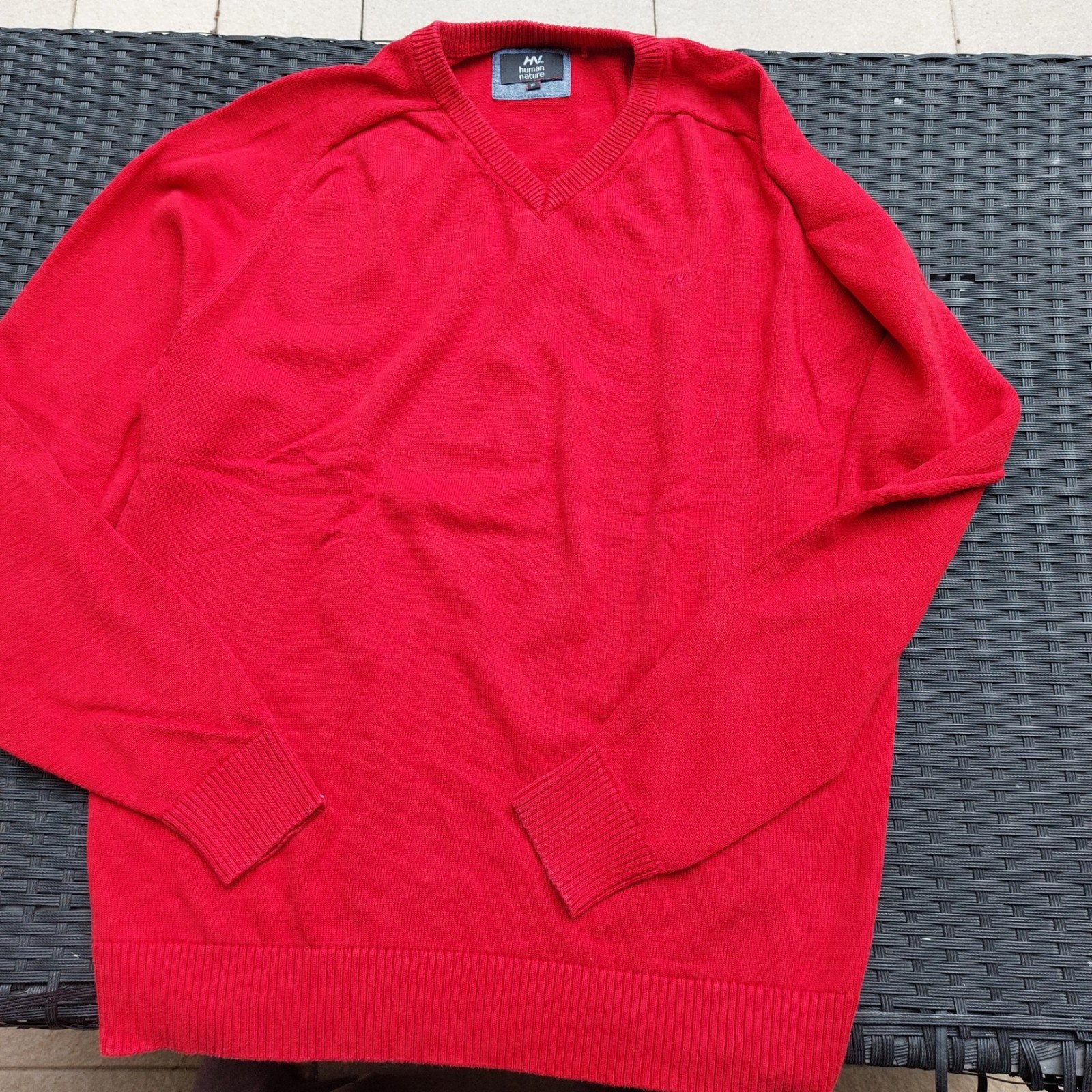 Pullover van Human Nature, Maat 56/58 (XL), Ophalen of Verzenden, Rood, Gedragen