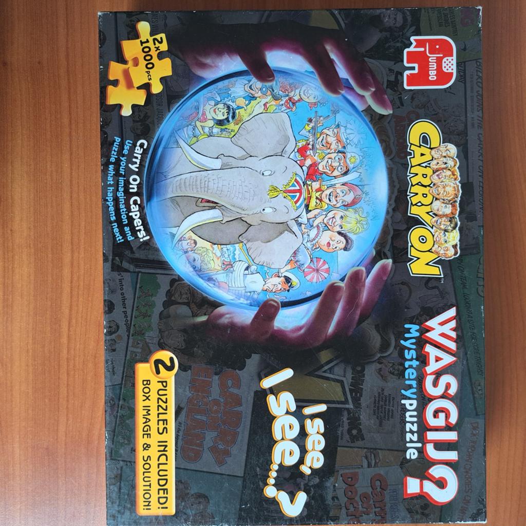 Wasgij Puzzels - Compleet & Rookvrij, Ophalen