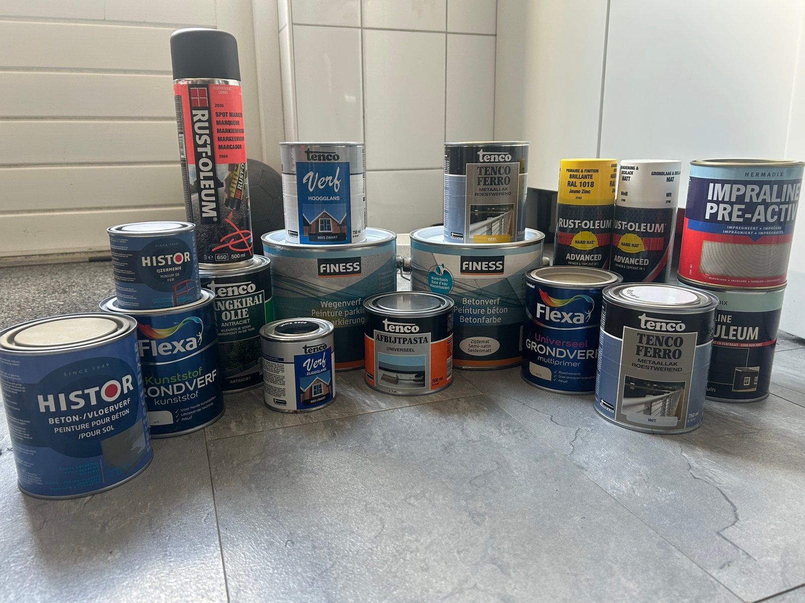 Universol, Tenco metaalverf, primers, Rustoleum spuitbussen, Overige kleuren, Nieuw, Ophalen of Verzenden, Verf