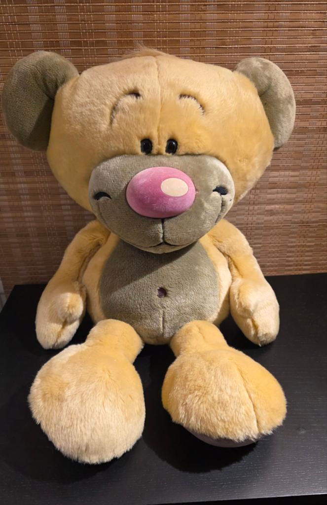 Grote zachte knuffelbeer van Pimboli 110 cm, Ophalen of Verzenden, Zo goed als nieuw