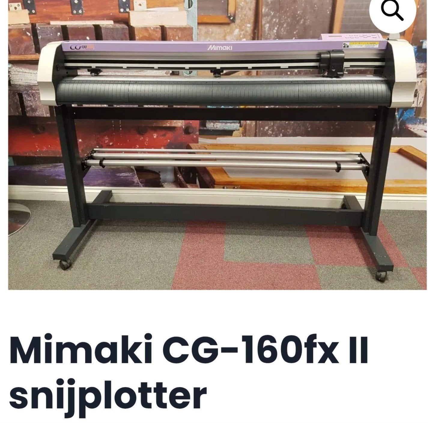 mimaki cg-160fx II, Ophalen of Verzenden, Zo goed als nieuw