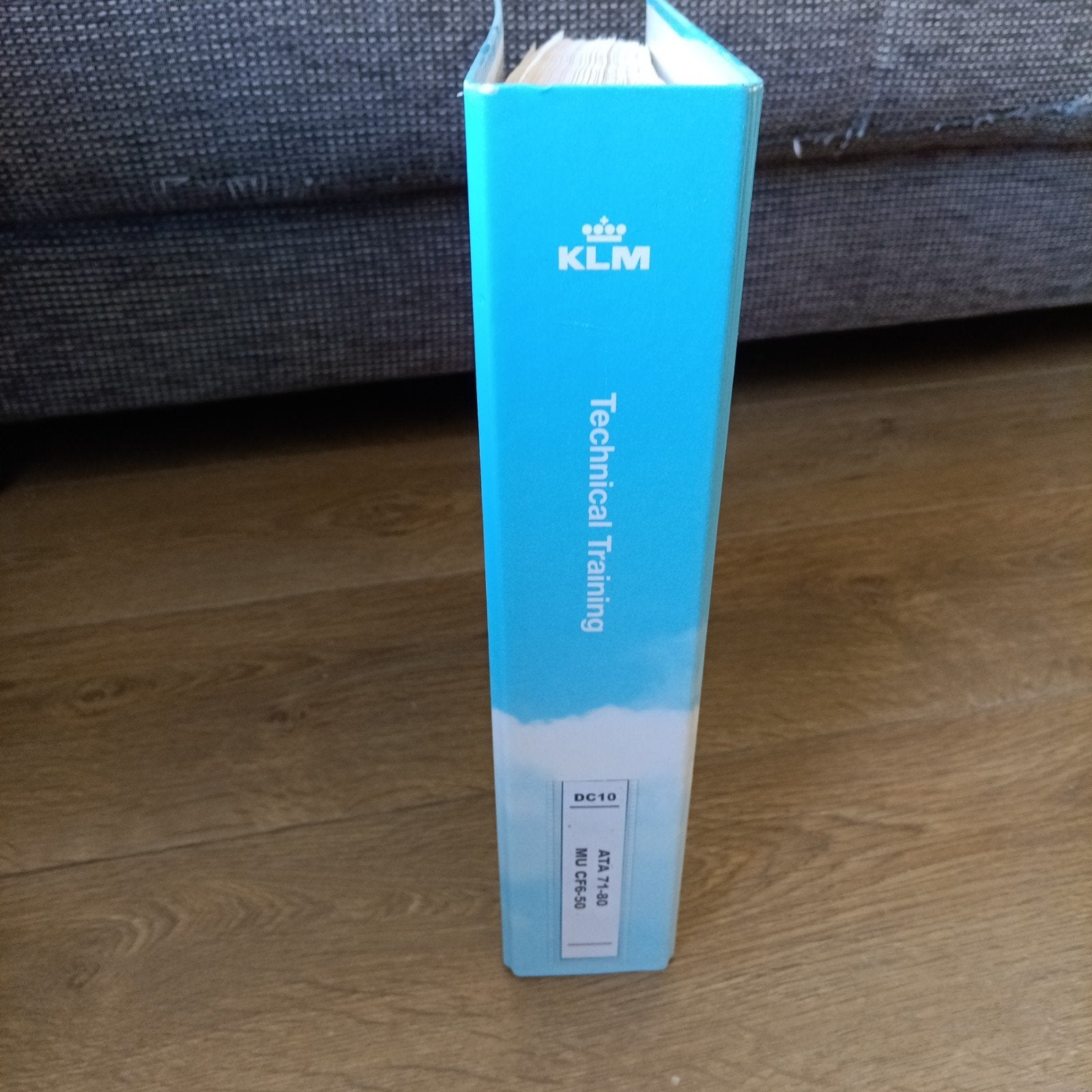 KLM Technical Training Manual DC10 MU CF6-50, Ophalen of Verzenden, Gelezen, Werktuigbouwkunde, KLM Technical Training Department
