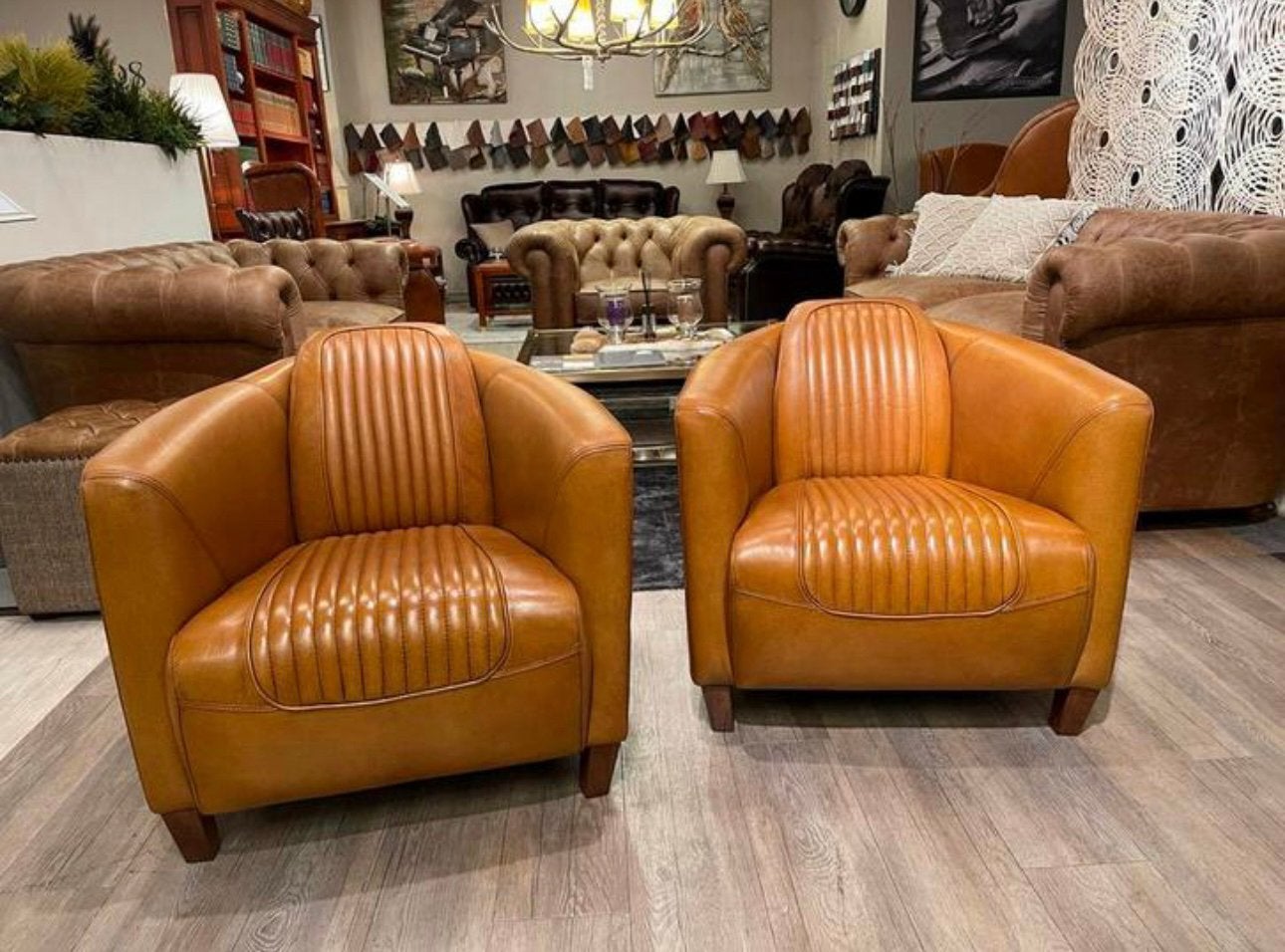 SHOWROOM ACTIE 2x STOERE TUBCHAIRS / FAUTEUILS AVIATOR  CAME, Ophalen of Verzenden, Nieuw, Minder dan 75 cm, 50 tot 75 cm