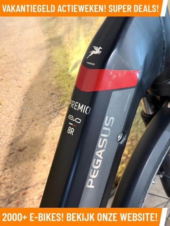 Pegasus Premio Elektrische fiets met Bosch middenmotor EBIKE, Overige merken, Zo goed als nieuw, 50 km per accu of meer, Pegasus