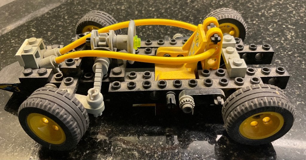 Race auto van Lego, Lego, Overige typen, Ophalen of Verzenden, Zo goed als nieuw
