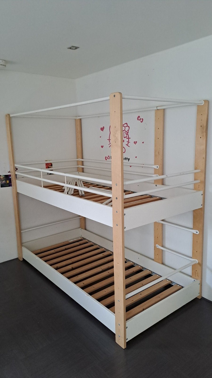 IKEA LO stapelbed - Zeer goede conditie, compleet, Ophalen, 90 cm, Eenpersoons, Zo goed als nieuw