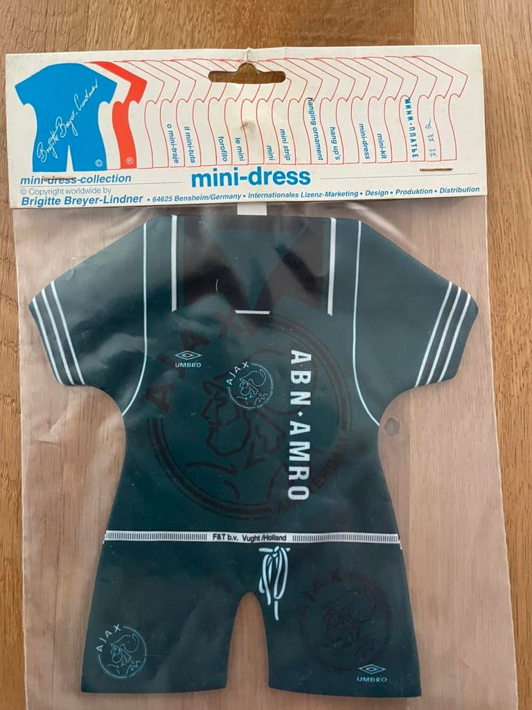 Retro Mini-shirt Ajax, Ophalen of Verzenden, Nieuw, Ajax, Shirt