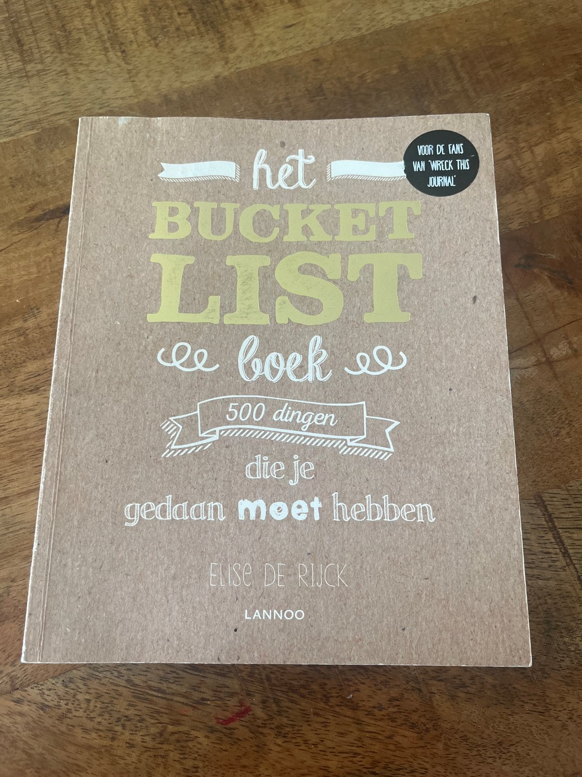 Het Bucket List Boek - 500 dingen die je gedaan moet hebben, Boeken, Ophalen of Verzenden, Zo goed als nieuw, Nederland