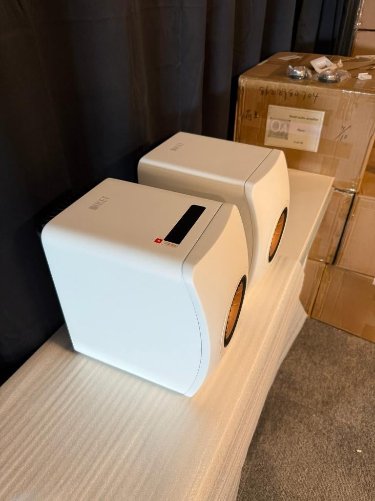 KEF LS50 Wireless II – White | Als nieuw | Dealer garantie, Audio, Tv en Foto, Luidsprekers, Overige merken, Ophalen of Verzenden