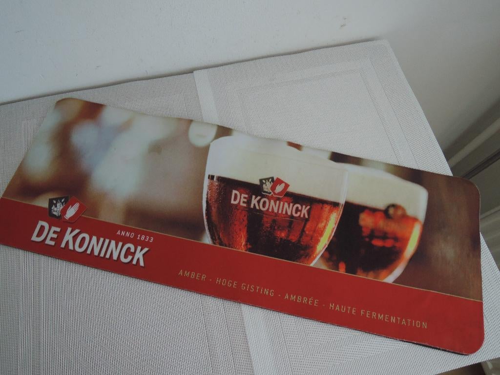 Barmat van De Koninck bier, Ophalen of Verzenden, Zo goed als nieuw, Overige typen, De Koninck