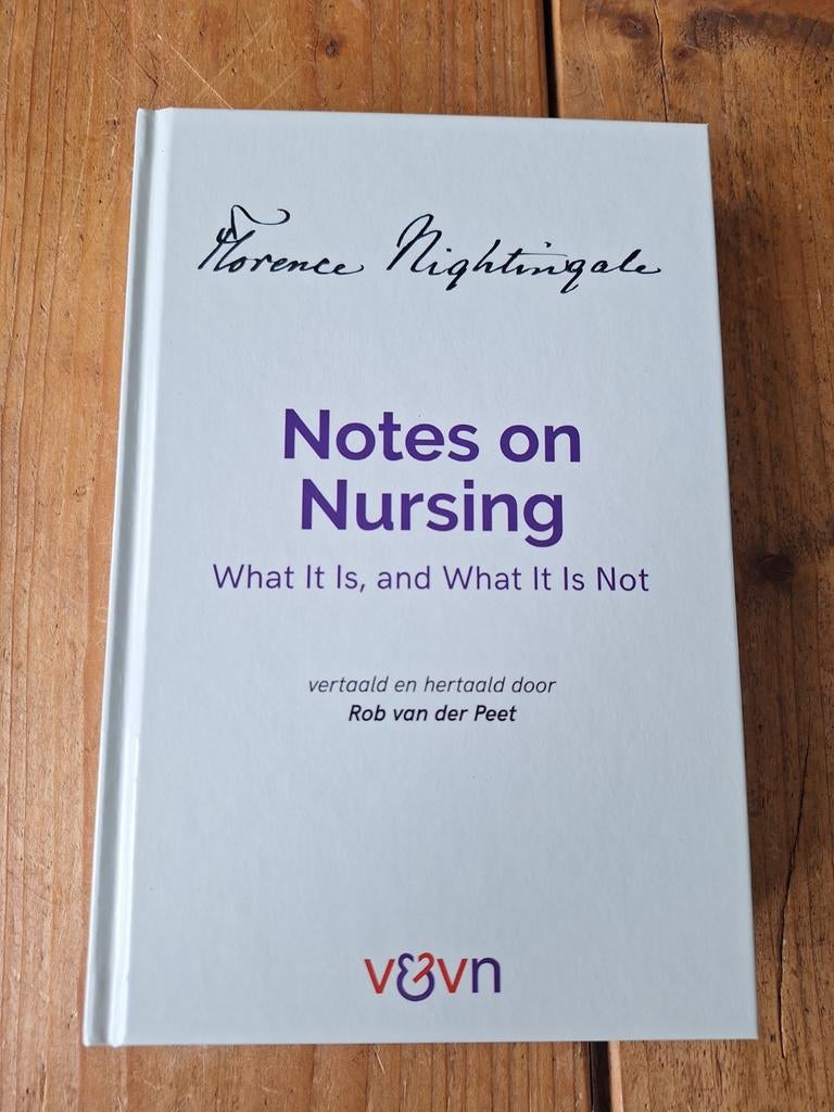 Notes on Nursing - Florence Nightingale (V&VN), Boeken, Studieboeken en Cursussen, Zo goed als nieuw, HBO, Gamma, Verzenden