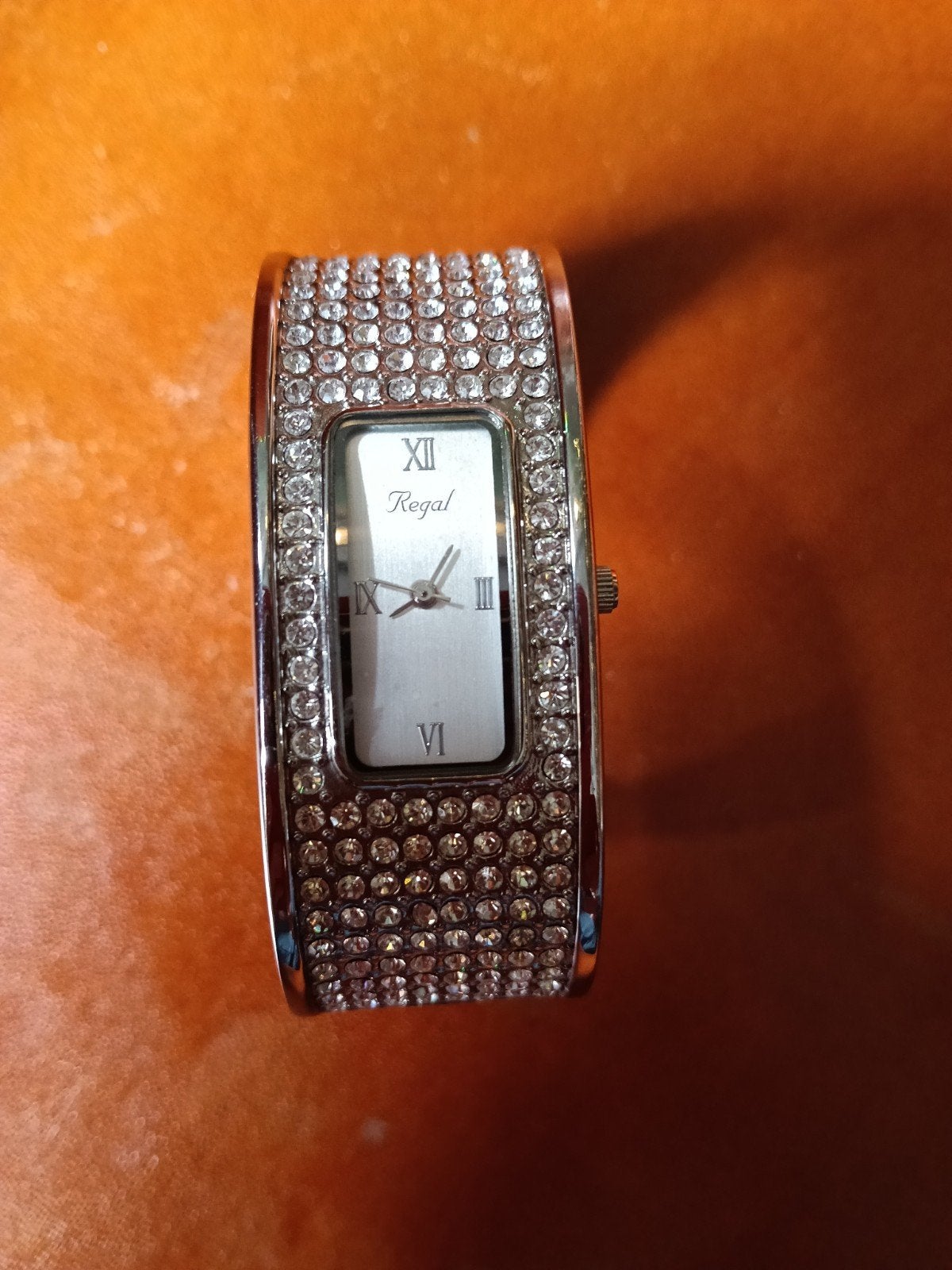 Vintage Regal Park Lane "Dream" Bangle Dameshorloge, Overige merken, Regal Watches, Polshorloge, Ophalen of Verzenden
