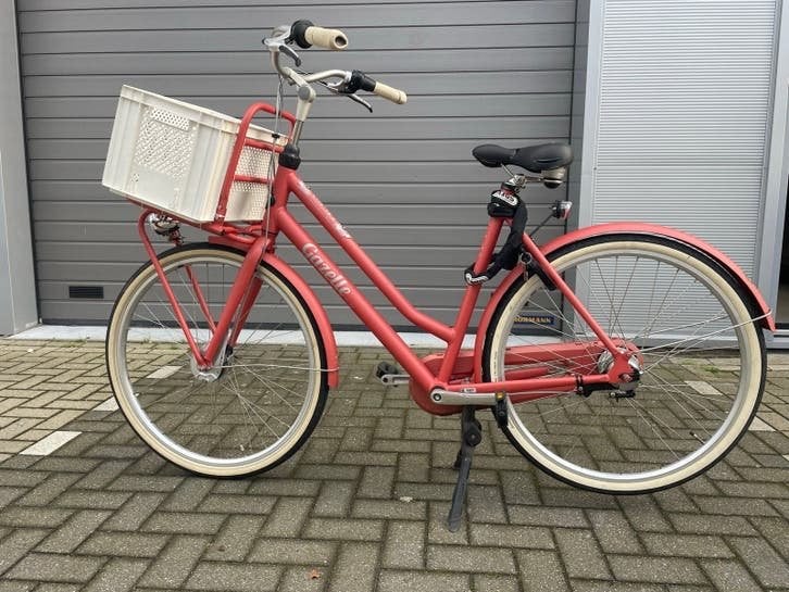 Gazelle Miss Grace damesfiets - Oranje  - Gebruikt, Ophalen, Gebruikt, Versnellingen, 50 tot 53 cm
