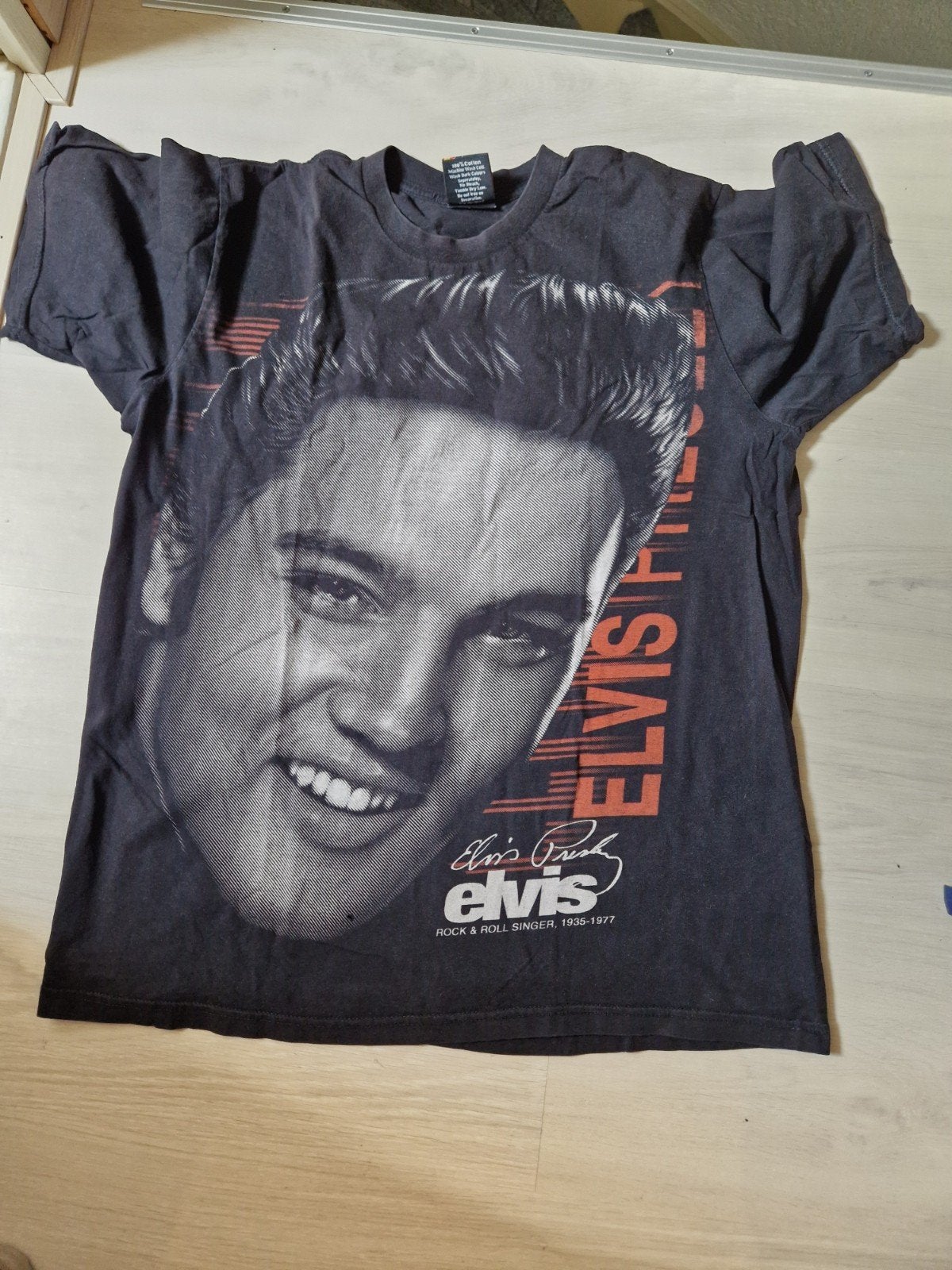 Elvis  shirt, Ophalen of Verzenden, Gedragen, Maat 52/54 (L)
